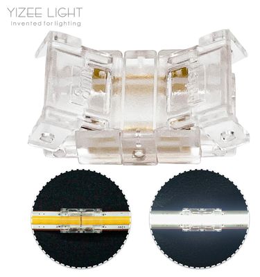 8mm 2PIN COB LED ストライプのコンネクターコーナー ストライプからストライプへ