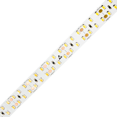 双線 柔軟 LED ストライプ 10mm 幅 SMD2216 280LED/M LED 白いストライプライト